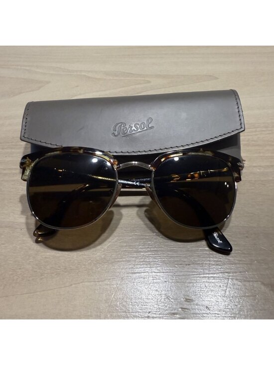 Persol 3105-S Cellor Original Tabacco Virginia BrownSunglasses Size 51-20-145 main image 4